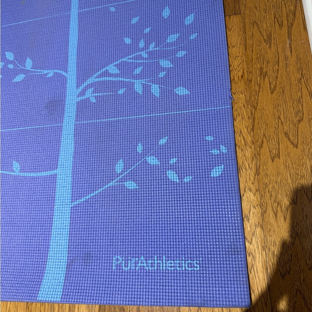 Blue Tree Design Yoga Mat - Picture 2 of 3